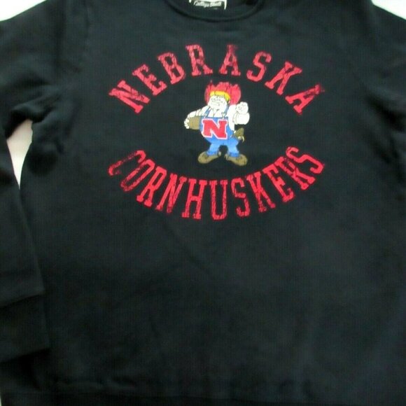COPY - Starter Nebraska Cornhuskers College Vault Men's Crew Neck Sweatshirt Si… - Picture 1 of 5